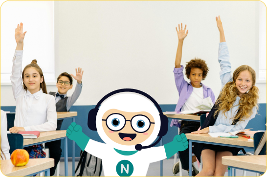 Students in classroom
